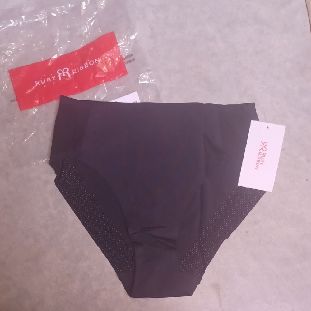 New Ruby Ribbon Black Panties Shapewear